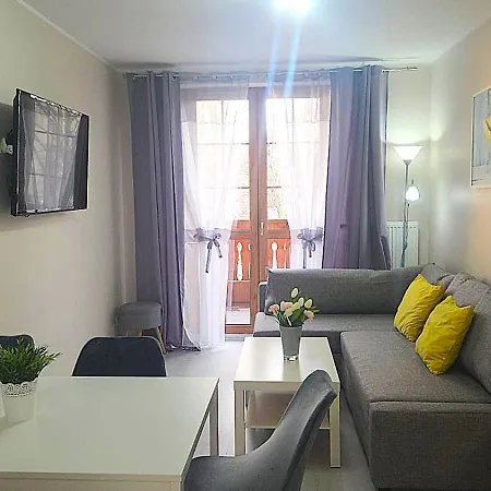 Pastelowe Blisko Centrum Karpacza Z Parkingiem, Balkonem W Zielonej Okolicy Apartment