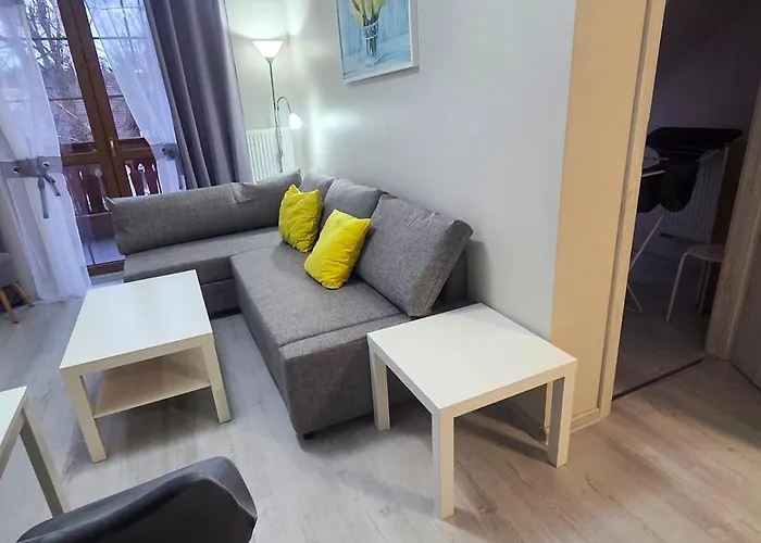 Pastelowe Blisko Centrum Karpacza Z Parkingiem, Balkonem W Zielonej Okolicy